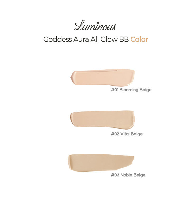 Luminous Goddess Aura All Glow BB Cream SPF50+ PA+++